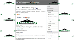 Desktop Screenshot of beesmersfurniture.com